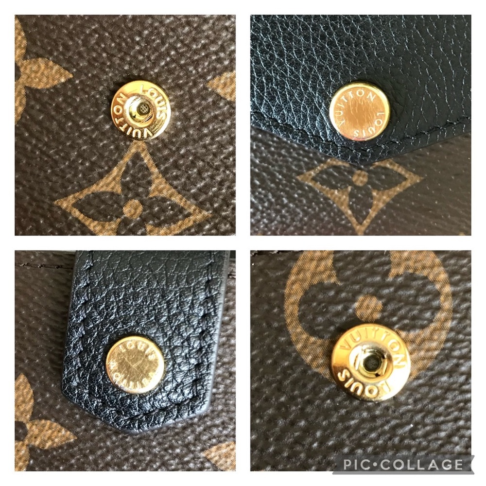Exquisite Louis Vuitton Pallas Noir Compact  Wallet - Picture 14 of 16